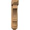 Ekena Millwork Balboa Arts and Crafts Rough Sawn Bracket w/ Offset Brace, Western Red Cedar, 6"W x 24"D x 28"H BKT0604X24X28BOA03RWR - alternate 4